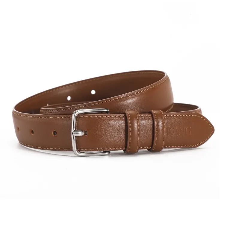 AOKANG Cow Leather Belts Women's Width 2.9cm-3