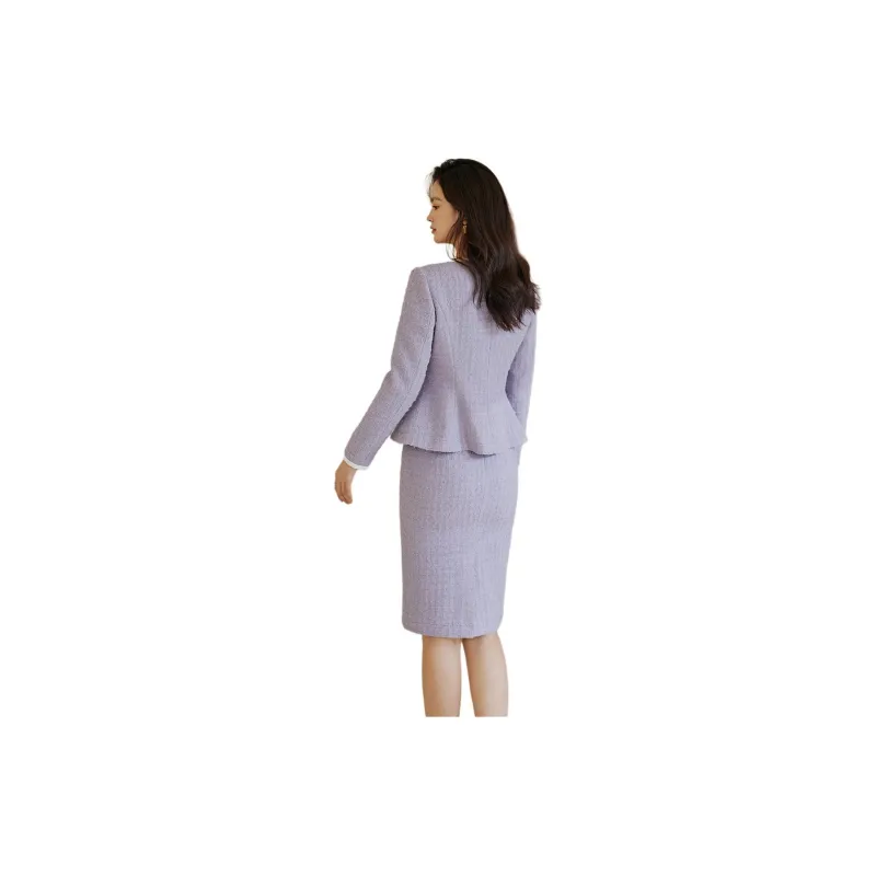 ROEYSHOUSE Skirt Set Women's Light Purple-4