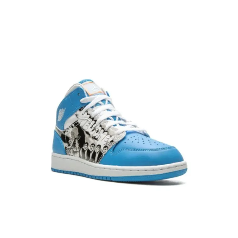 Jordan 1 Mid Sneaker School Game Winner PS-1