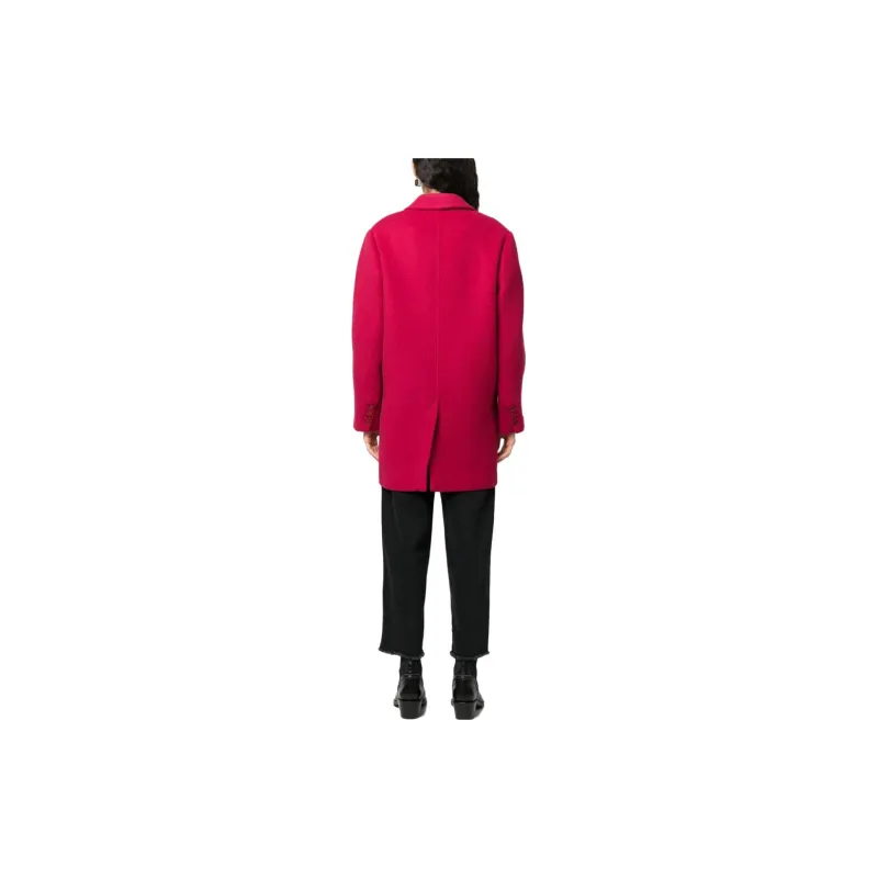 ISABEL MARANT Jilinka Single breasted Coat-3