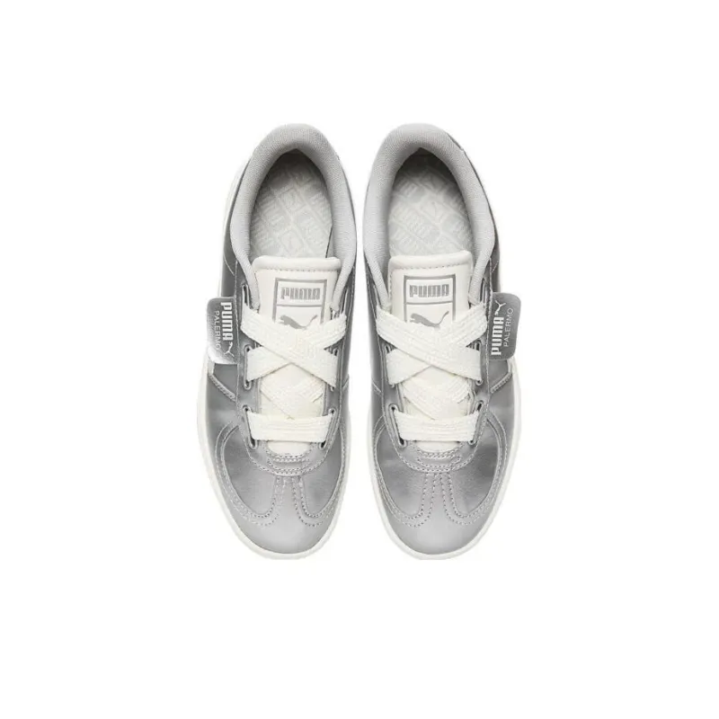 PUMA Palermo Women's Casual Shoes Women's Silver White-3