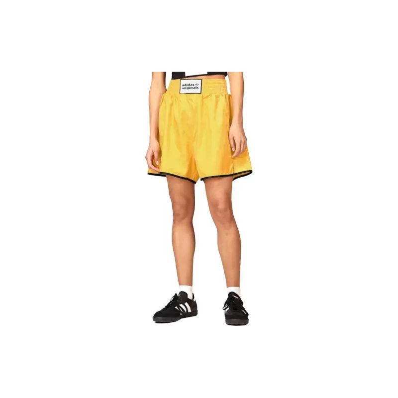 Adidas Originals Casual Shorts Women's Yellow-2