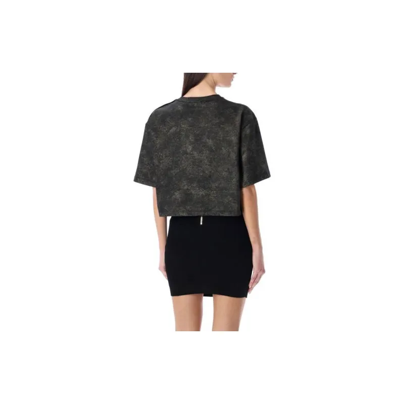 BALMAIN Crop Tops Women's Black-2