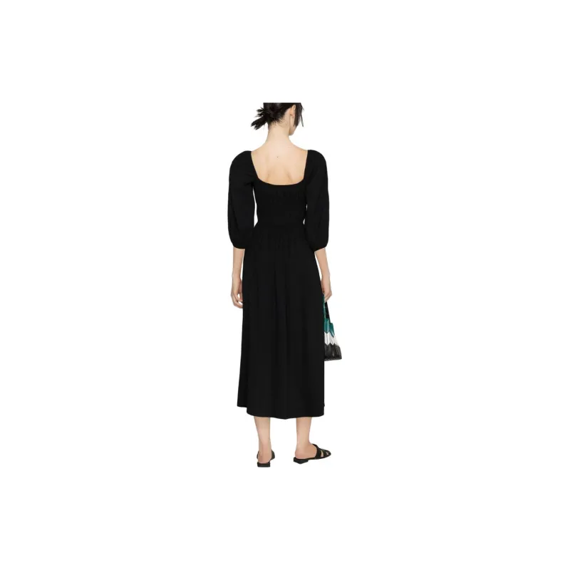 Reformation Long-Sleeved Dresses Women's Black-2