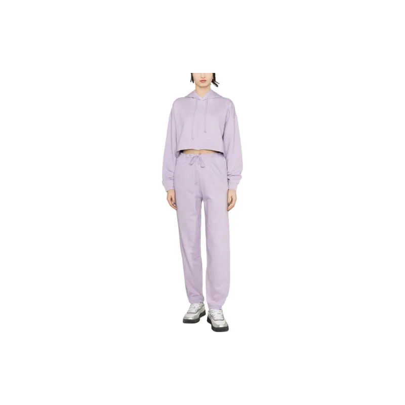 GANNI Cropped Organic Cotton Hoodie-3