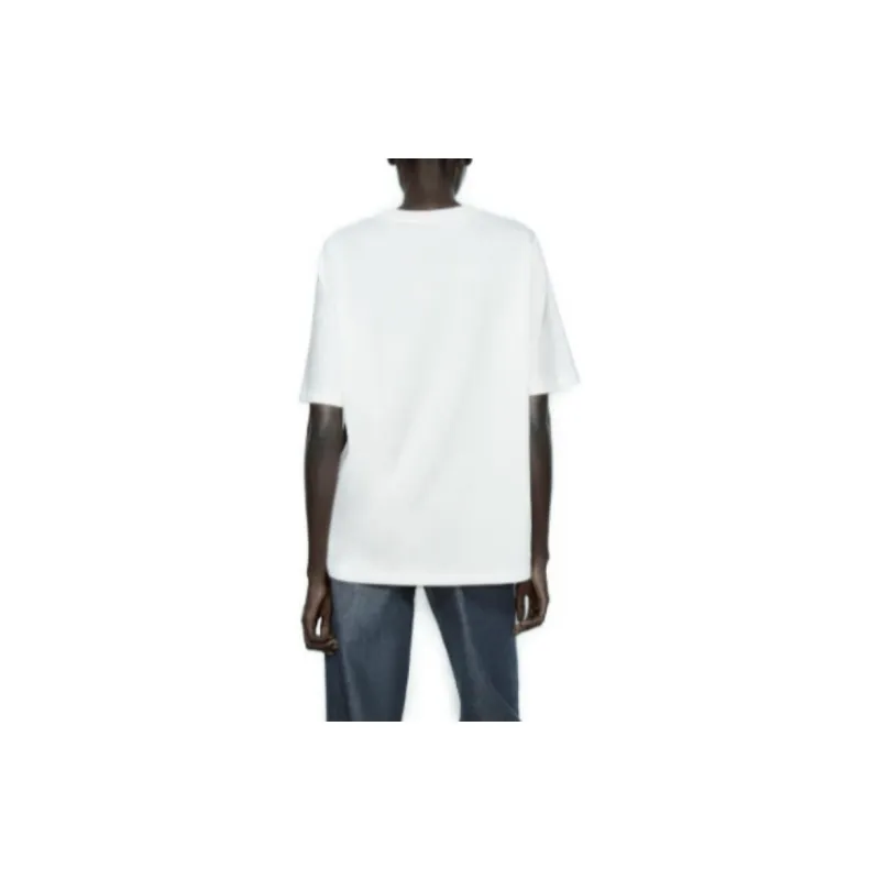 ZARA T-Shirts Women's White-3