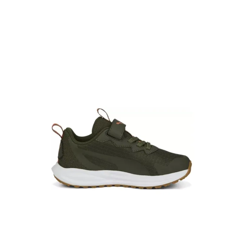 PUMA Twitch Runner Anti-Slip Wear-Resistant Low-Top Kids' Running Shoes Jasper Children Aged 3-7 Years Old-2
