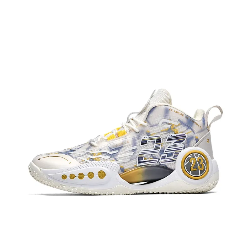 SIMBA'S PRIDE Shock Absorbers With Slip Resistant Features Mid Top Basketball Shoes Unisex-10