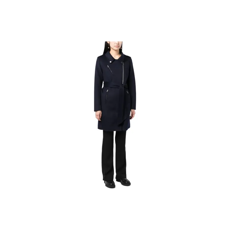 PAROSH Coat Women's Marine Blue-2