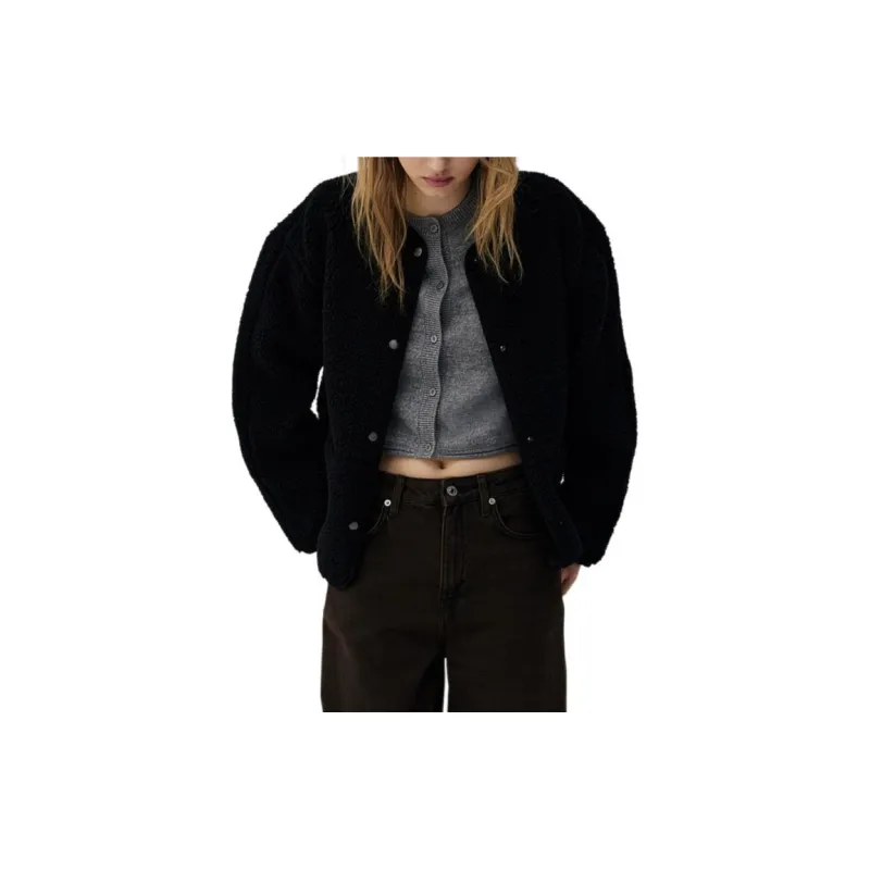 H&M Jackets & Coats Women's Black-1