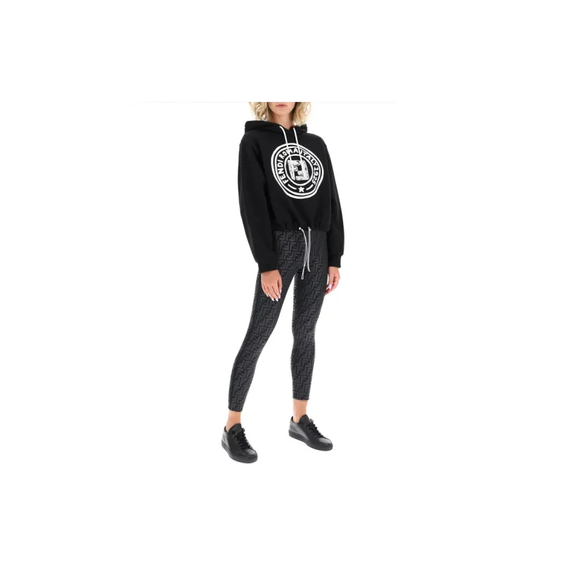 FENDI Leggings Women's Black-2