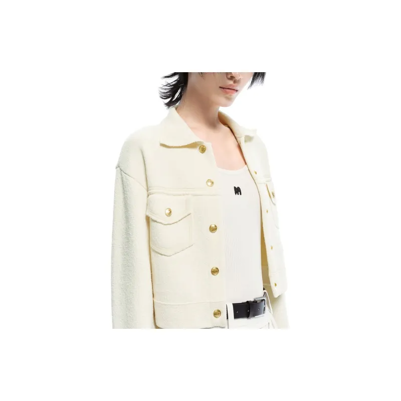 MOCO Jackets Coats Women's Ecru-3