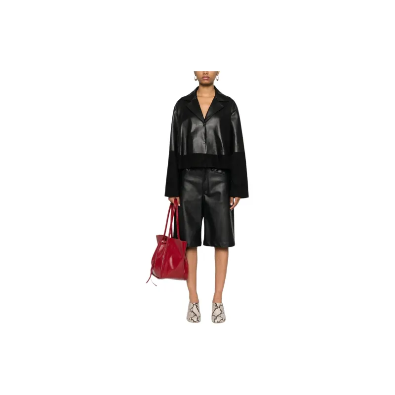 LOEWE Logo Debossed Long Sleeved Blazer-1