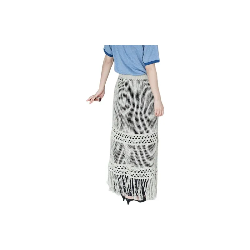 FREAK'S STORE Casual Long Skirt Women's Gray-7