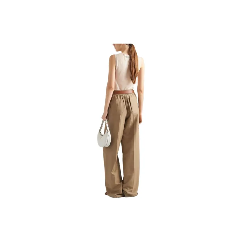 PRADA V Neck Buttoned Tank Top-2