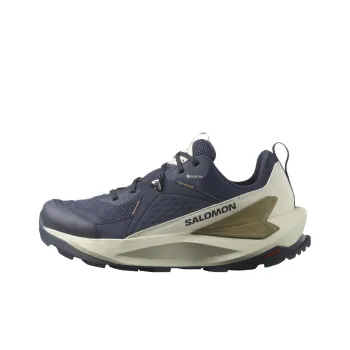 SALOMON Elixir Anti Slip Wear Resistant Low Top Trekking Shoes Men's Blue