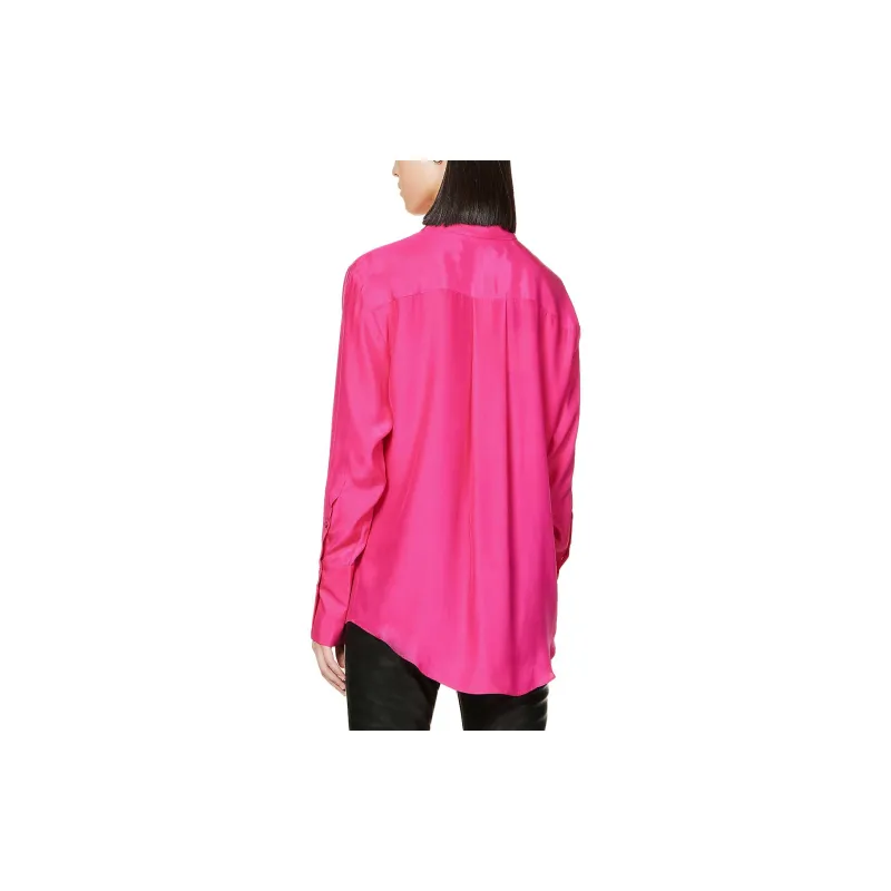 THEORY Button-Up Long Sleeved Shirt-3