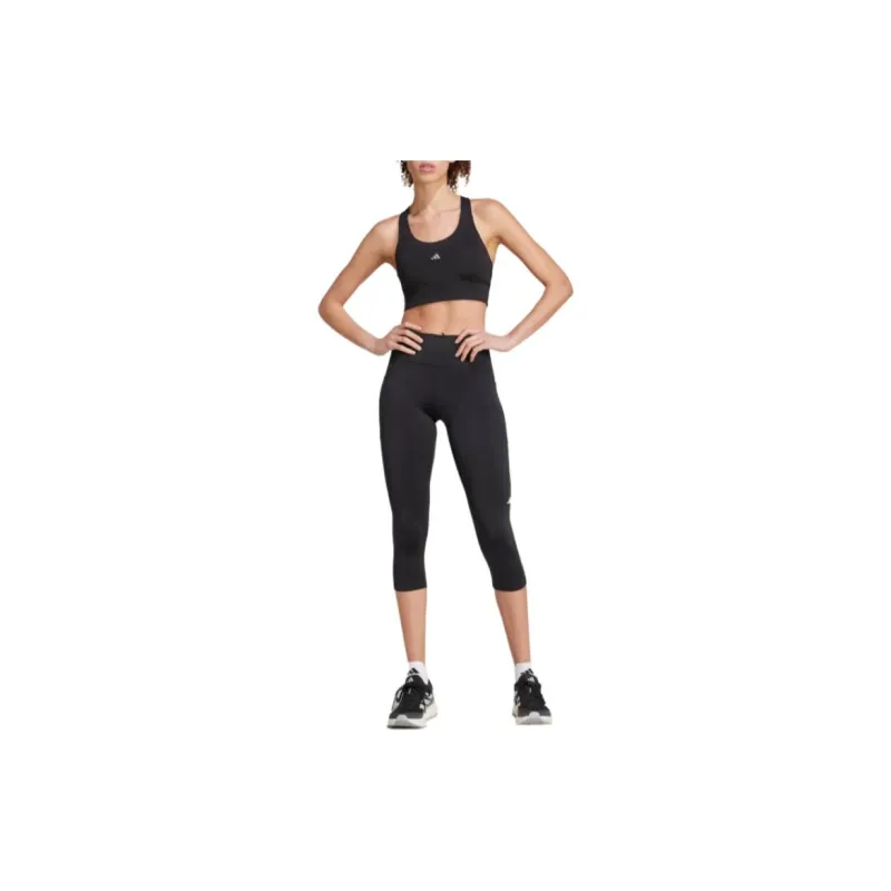 Adidas DailyRun Athletic Trousers Women's Black/White-3