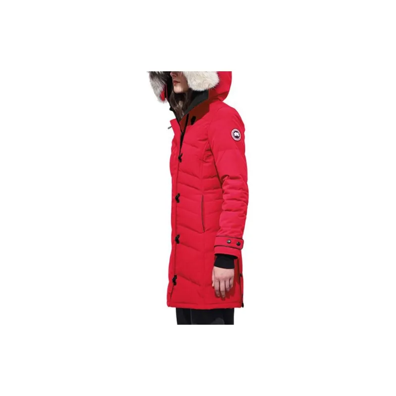 Canada Goose Lorette Series Down Jackets Women's Red-2