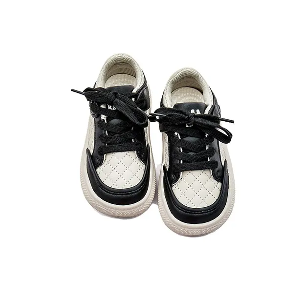 KAPPA KIDS Low Top Kids' Skateboarding Shoes Deep Beige Black Kids'-2
