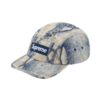 Supreme Cotton Baseball Caps Unisex Blue