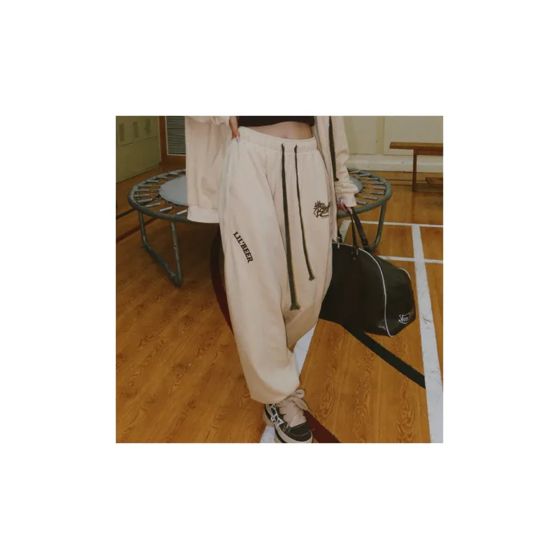 BEERBRO Casual Pants Unisex Salt Apricot-2