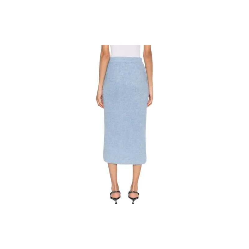 Self portrait Soft Knit Midi Skirt-2
