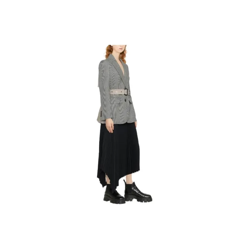Alexander McQueen Business Suits Women's Brown-3