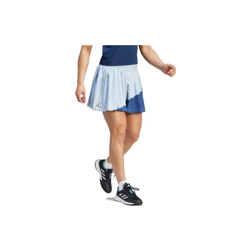 Adidas Casual Short Skirts Women's Blue-3