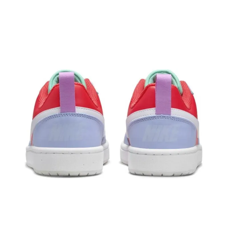 Nike Court Borough Low Cobalt Bliss Track Red GS-3