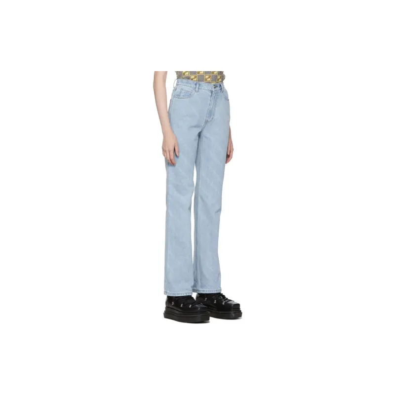 WE11DONE Jeans Women's Blue-2