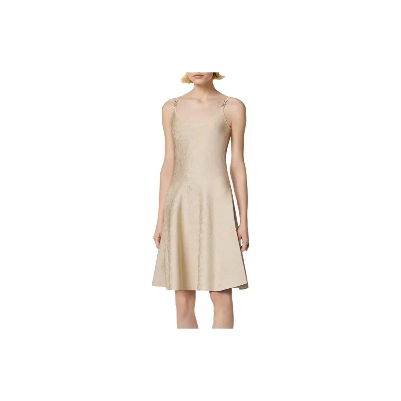 VERSACE Knit Dress 'Light Sand'-3