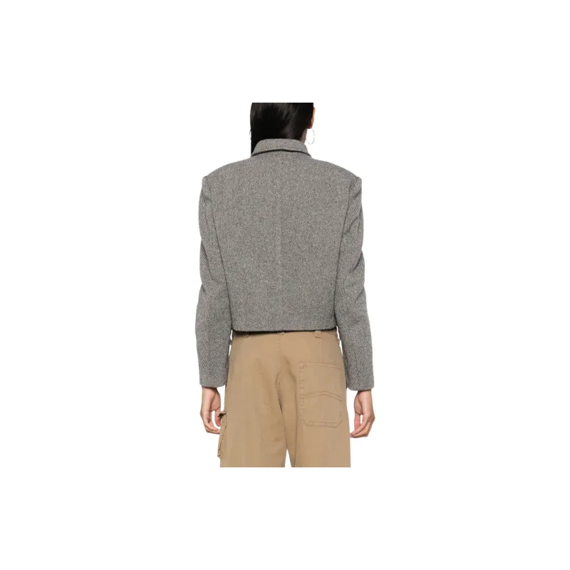 ISABEL MARANT ETOILE Cassidy Short Coat-2
