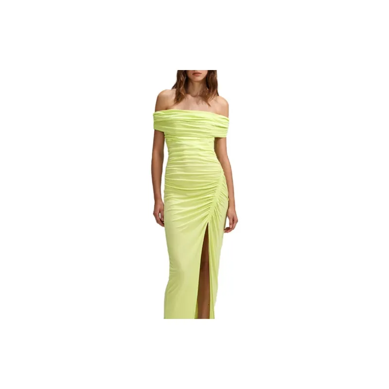 Self portrait Sleeveless Dresses Women's Fruit Green-3