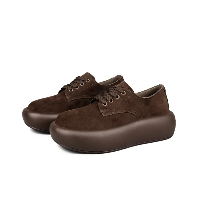 N6N8 Slip-Resistant Lightweight Height Increasing Low-Top Casual Shoes Women's-6