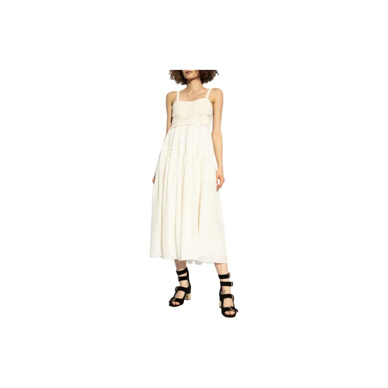 Ulla Johnson Panelled Midi Dress-2