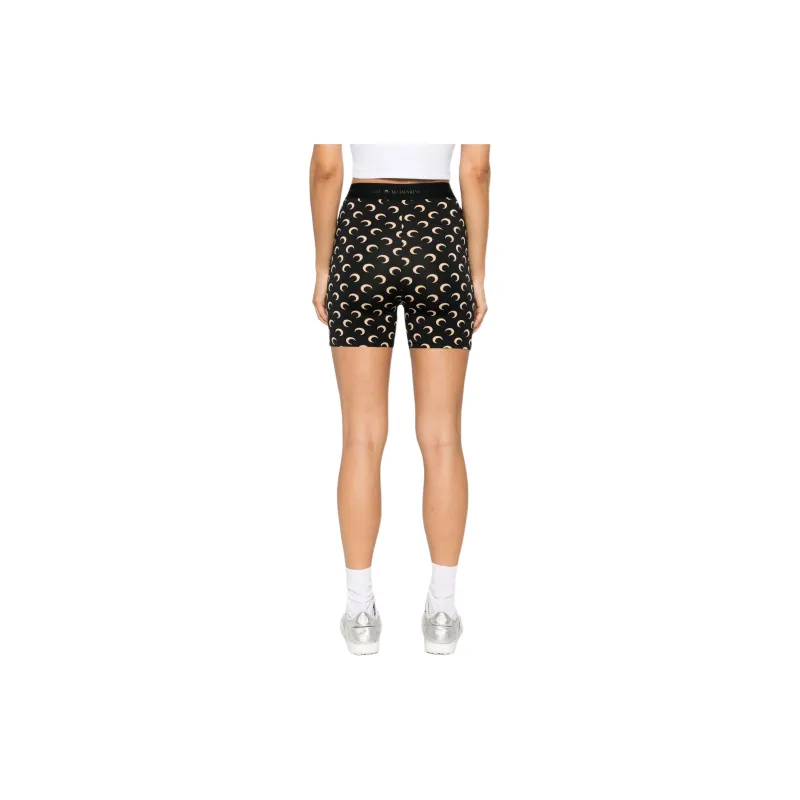 Marine Serre Regenerated Aom Jersey Cycle Shorts 'Inverse Tan'-1