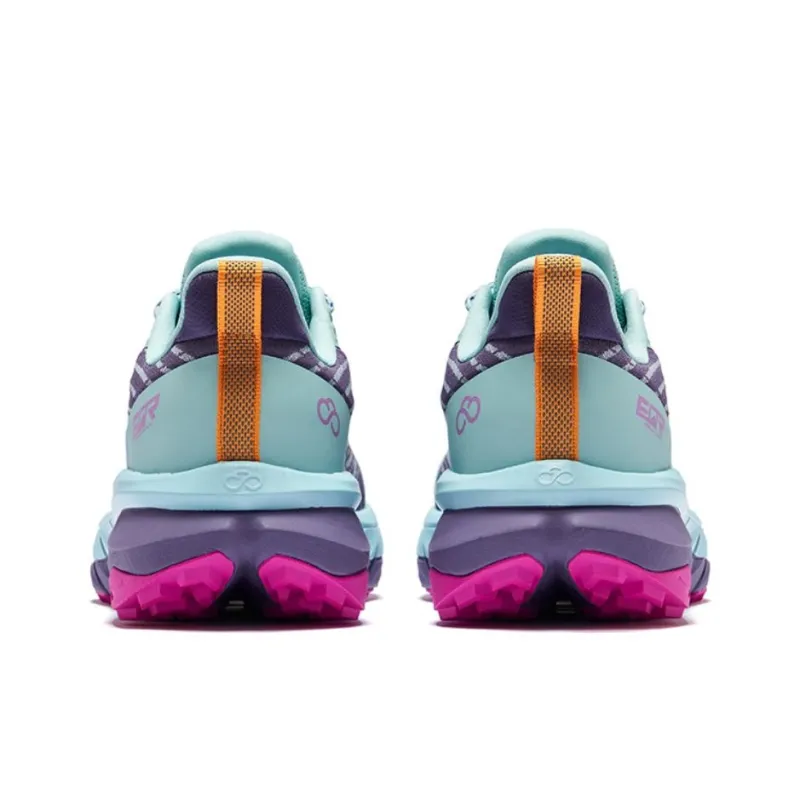 Erke Aspect Low Top Running Shoes Men's Nighttime Purple Azure-3