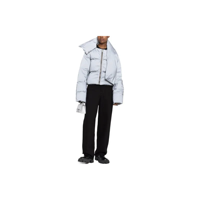 RICK OWENS/RO FW22 Down Jacket Women's Blue-2