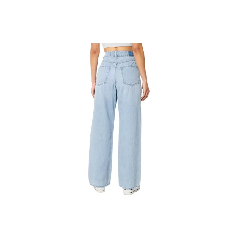 Hollister Jeans Women's Light-Coloured Wash-2