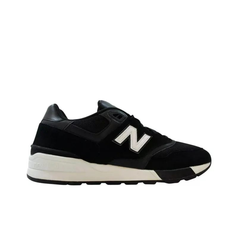 New Balance 597 Black White-1