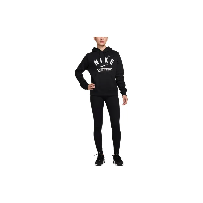 Nike Women's Weightlifting Pullover Hoodie Sweatshirt Women's Black-2