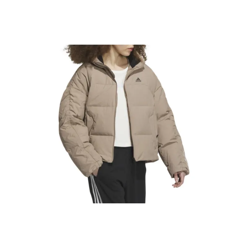 Adidas Down Jacket Women's Brown-2