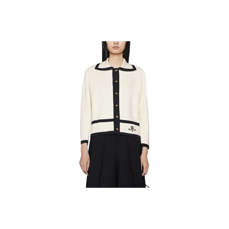 GUCCI SS22 Knitwear Women's White-1
