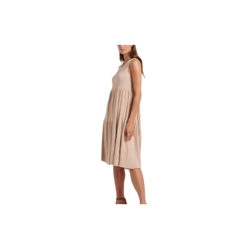 WEEKEND MaxMara Slip Dress Women's Apricot-4