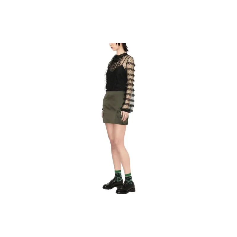 RED VALENTINO FW22 Shirt Women's Black-3
