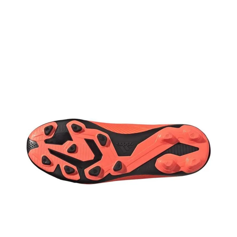 Adidas Anti Slip Wear Resistant Low Top Kids' Soccer Shoes Orange Kids'-3