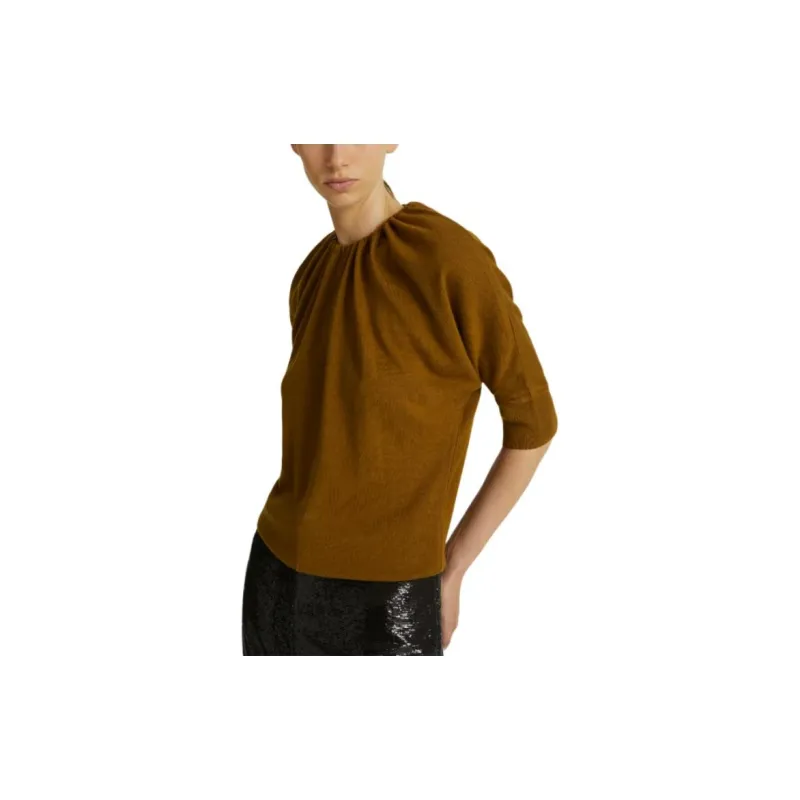 Yves Salomon Tie fastening Wool Knitted Top-3