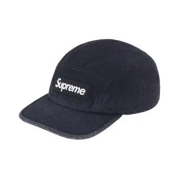 Supreme Denim Baseball Caps Unisex Black