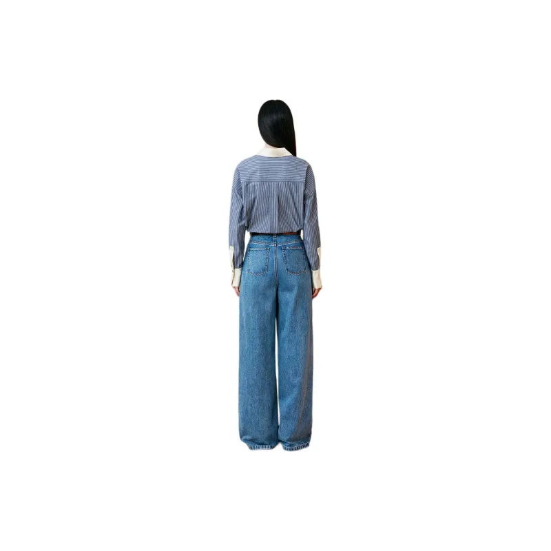 INSUN Jeans Women's Slate Blue-2